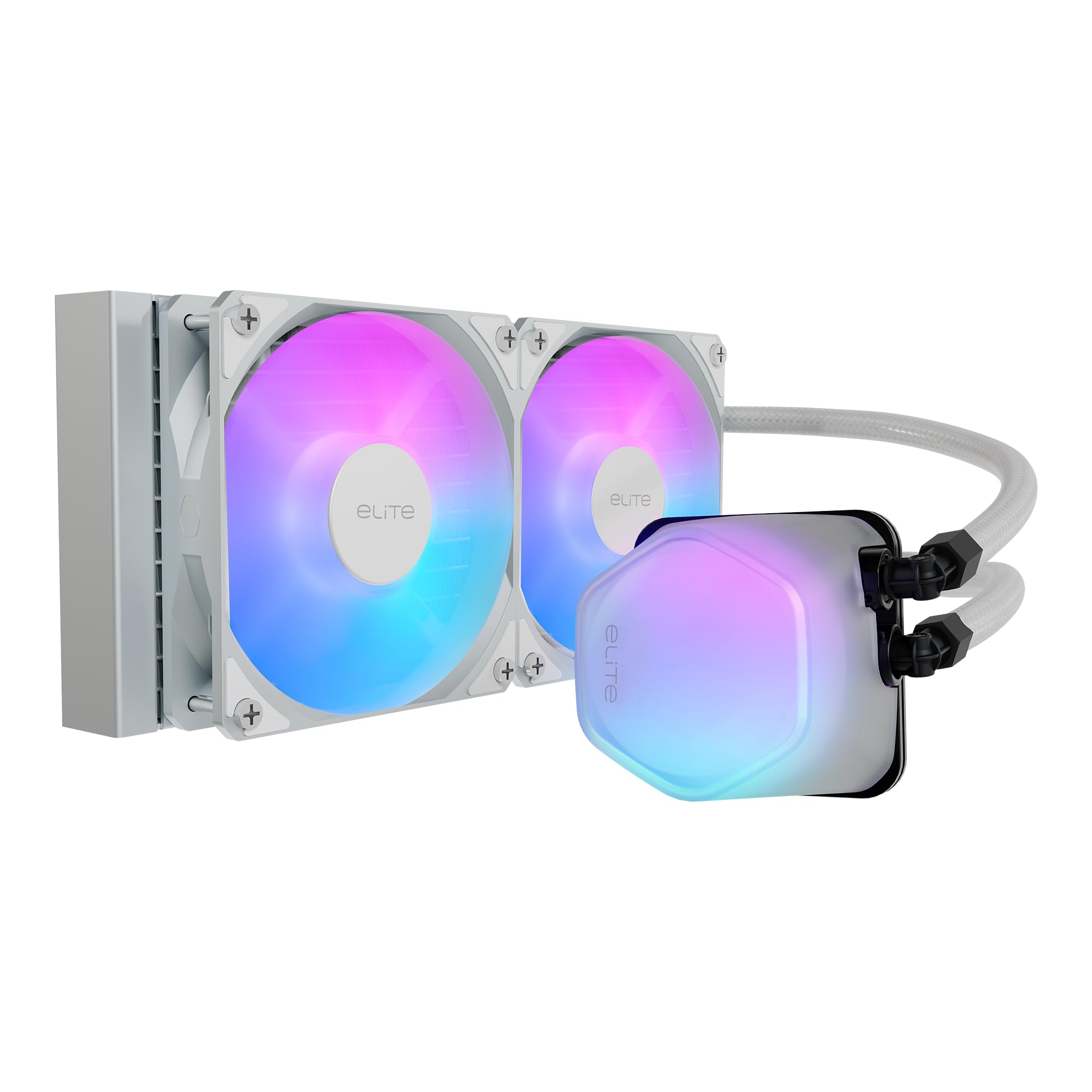 PC用ファン・クーラー MasterLiquid 240 ATMOS White MasterLiquid 240 ATMOS White AIO Liquid Cooler | Cooler Master